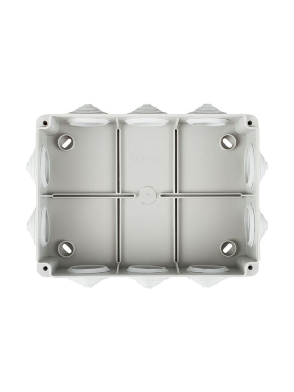 Коробка распаячная ОП 150х110х70 IP55 KM41242 (10 каб.ввод.) IEK UKO10-150-110-070-K41-55
