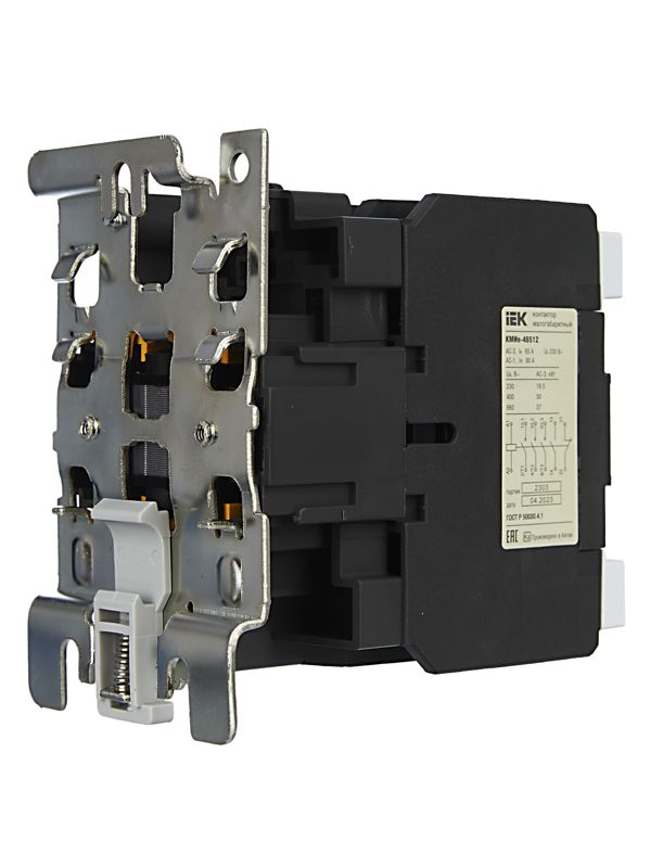 Контактор КМИе-46512 65А 230В/АС3 1НО 1НЗ GENERICA KKME41-065-230-11