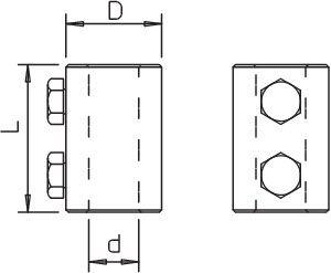 Удлинитель изолирующих стержней 101 IV-16 OBO 5408557