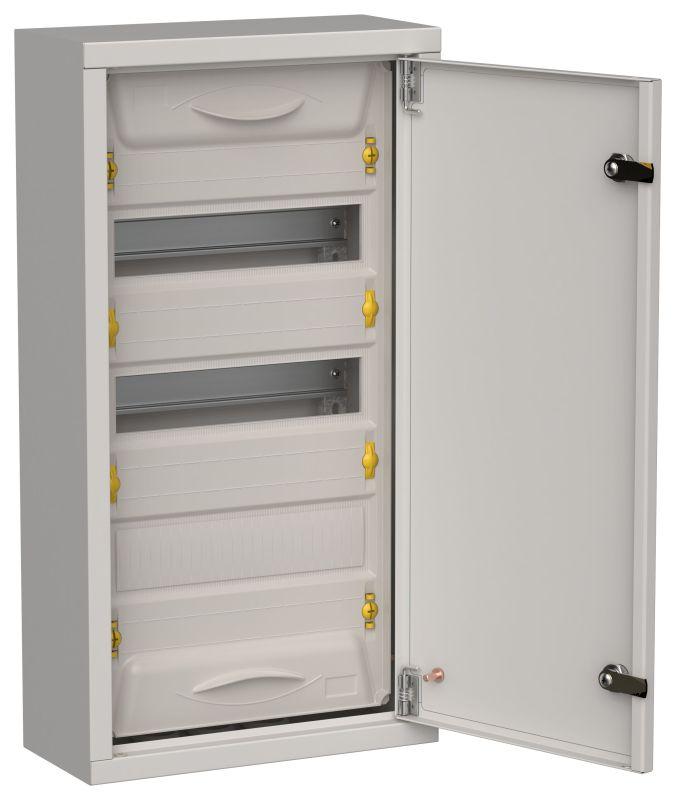 Корпус ЩРн-36 (1х36) TITAN 5 585х310х140 IP31 метал. сер. IEK TI5-50-N-036-31-7035