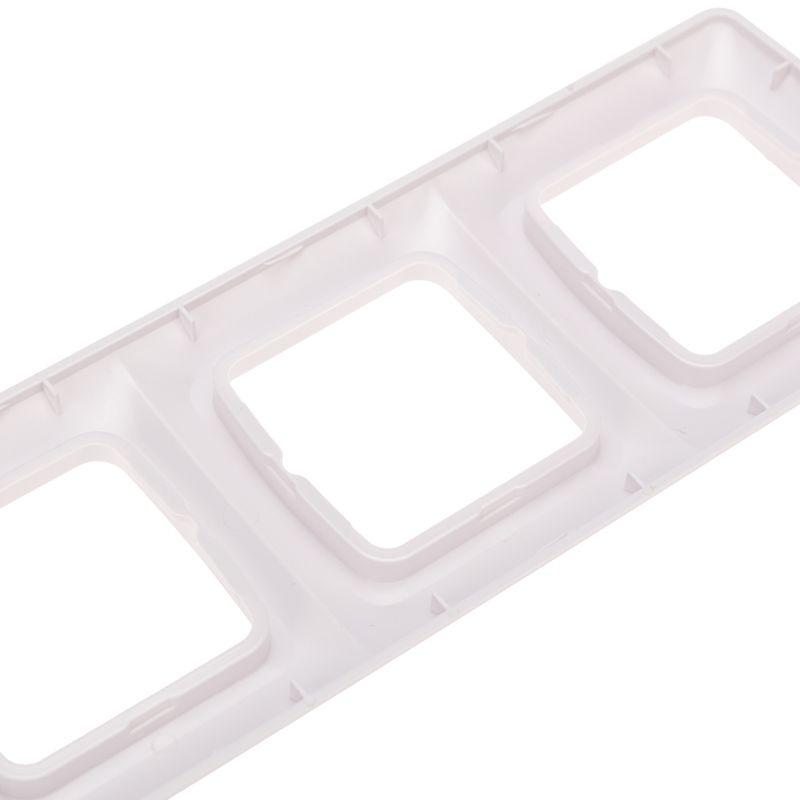 Рамка 3-м DEA горизонт. бел. Kranz KR-78-0227