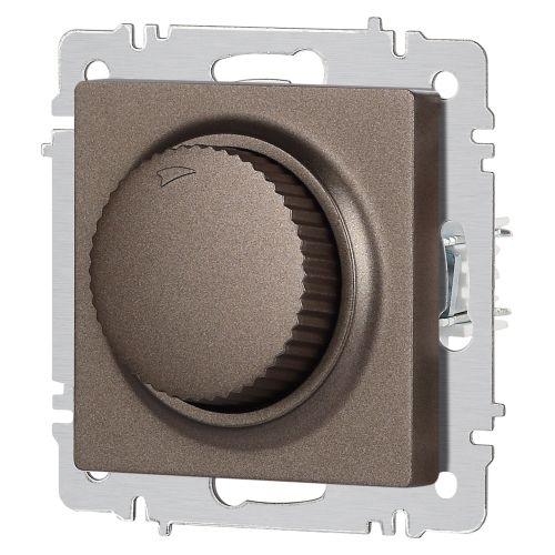 Светорегулятор поворотный СП Accent 6-401-08 600Вт 230В IP20 бронза Intro Б0063684