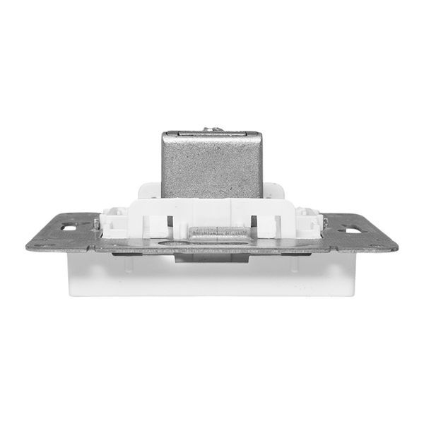 Розетка телевизионная оконечная TV СП Эпика механизм бел. EKF UP1-SOW-TV-3