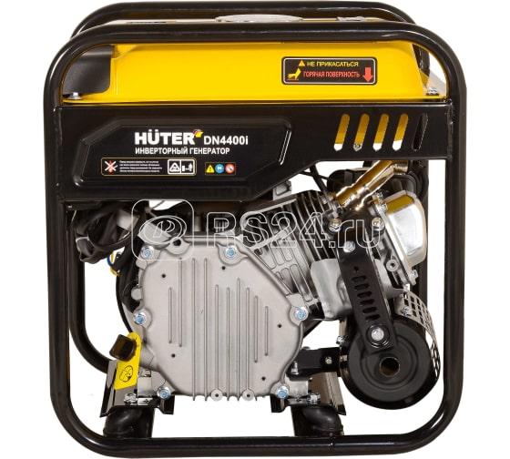 Генератор DN4400i инверторный 1ф 3.8кВ.А ручной стартер HUTER 64/10/5