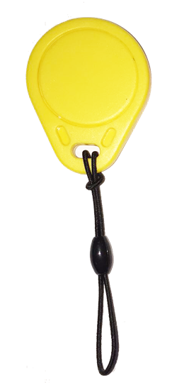 Брелок доступа IC (Mifare 13.56МГц) ABB желт. (уп.5шт) ABB 2TMA070180Y0001