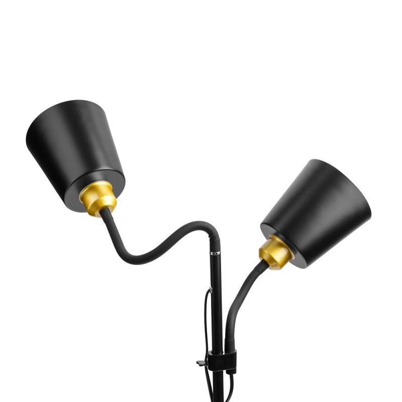 Светильник Ultraflash UF-404 C02 Е27 торшер напольн. черн. Ultraflash 15728