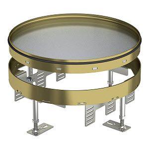 Рамка кассетная RKR2 ном. размер 9 d305мм M 25 латунь OBO 7409124