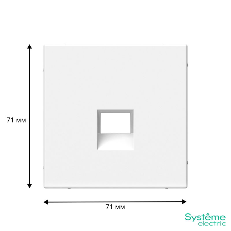 Накладка информационная ArtGallery типа Keystone лотос SE GAL001384