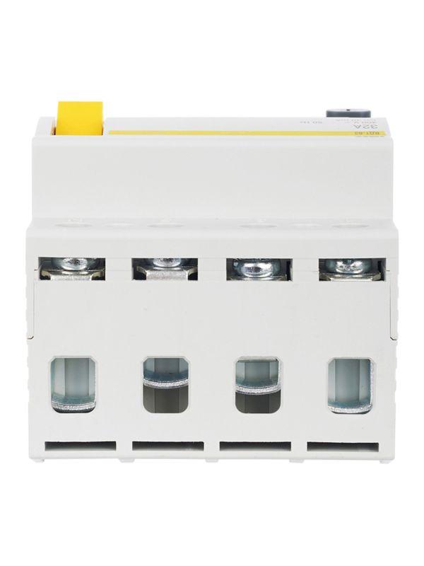 Выключатель дифференциального тока (УЗО) 4п 32А 30мА тип AC ВД1-63 KARAT IEK MDV10-4-032-030