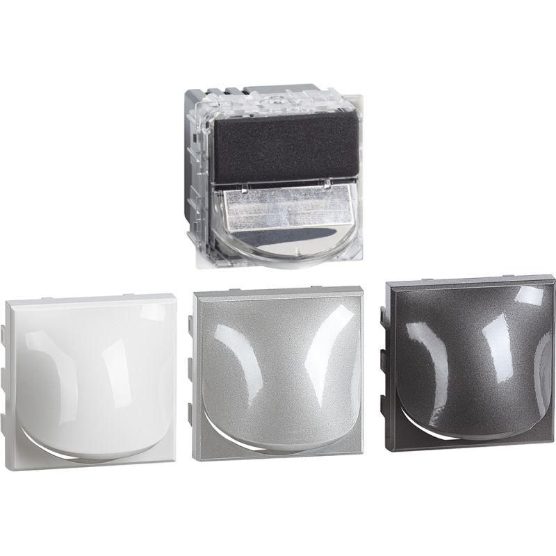 Светильник светодиодный точечный Axolute 2.2Вт 70лм 230В 2мод. для лестницы алюм. антрацит Leg BTC H4361