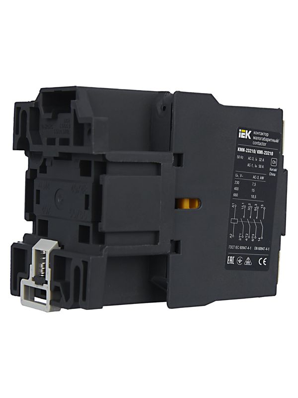 Контактор КМИ-23210 32А 230В/АС3 1НО KARAT IEK KKM21-032-230-10