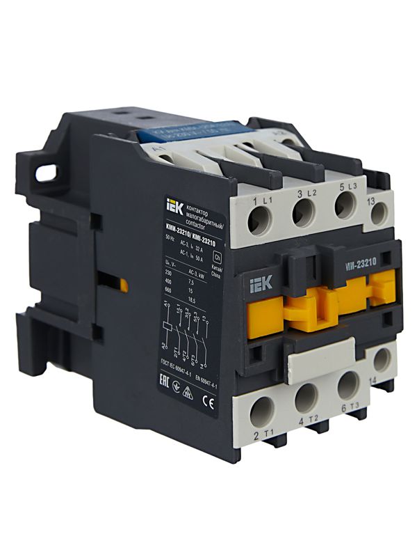 Контактор КМИ-23210 32А 230В/АС3 1НО KARAT IEK KKM21-032-230-10