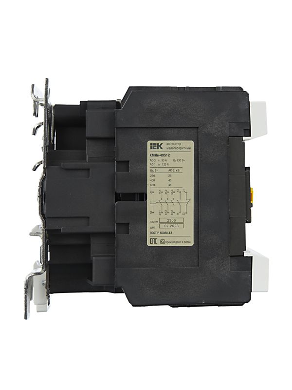 Контактор КМИе-49512 95А 230В/АС3 1НО 1НЗ GENERICA KKME41-095-230-11