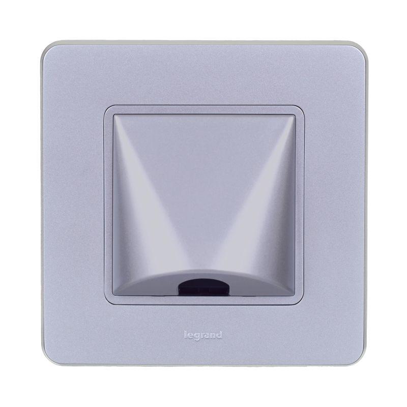 Вывод кабеля Inspiria с зажимом для крепления алюм. IEK 673892