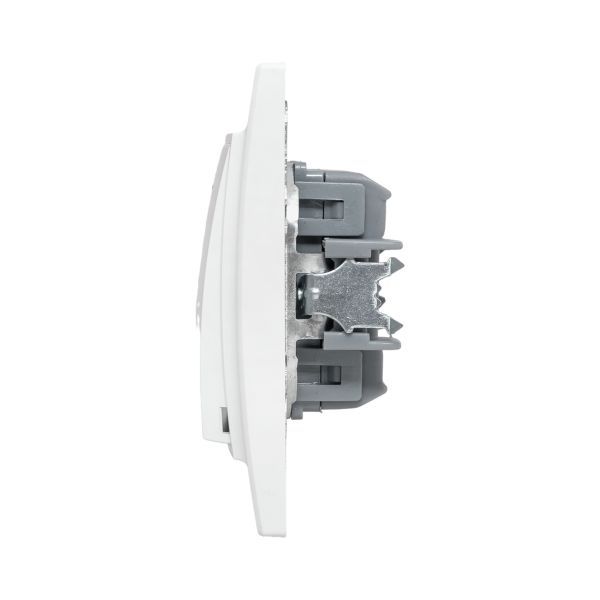 Выключатель 1-кл. СП Минск 10А IP20 с индикатором бел. Basic EKF ERV10-121-10