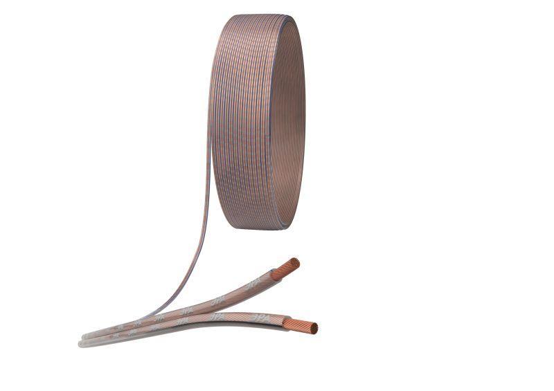 Кабель акустический 2х2.5 прозр. 100м (м) ЭРА Б0048275