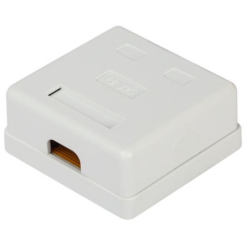 Розетка компьютерная 2-м RJ45 кат.5E неэкранир. Эра Б0056902