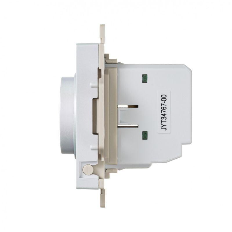 Термостат теплого пола электронный AtlasDesign 10А с датчиком механизм жемчуж. SE ATN000435