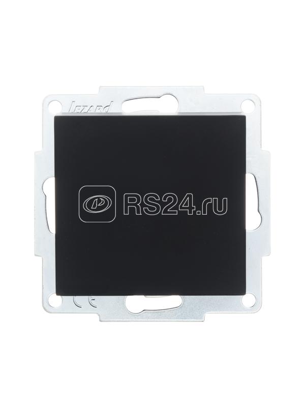 Выключатель 1-кл. СП Vesna механизм черн. бархат LEZARD 742-4288-100