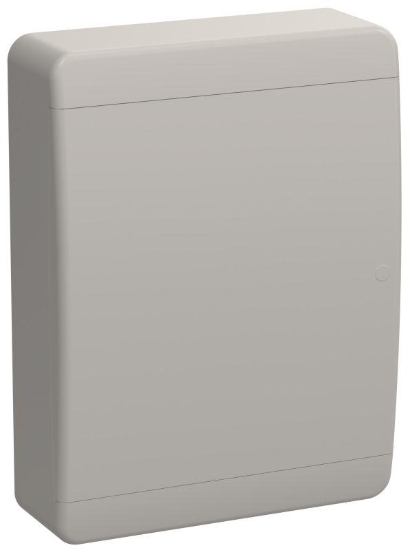 Корпус ЩРН-П-24 TEKFOR IP41 бел. дверь пластик. IEK TF5-KP13-N-24-41-K01-K01
