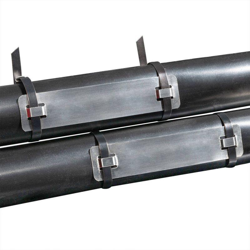 Бирка маркировочная стальная МБС (316) 89х10 (уп.100шт) Fortisflex 74142