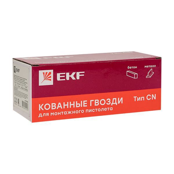 Гвоздь кованый для монтажн. пистолета по бетону металлу Bullet Type 3х19 цинк. (уп.1000шт) Expert EKF cpn-3019bp