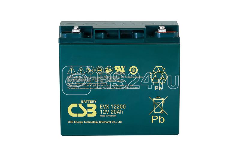 Аккумулятор 12В 20А.ч CSB EVX12200 CSB