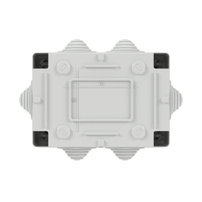 Коробка уравнивания потенциалов 12 зажимов 6 вводов д.25мм 120х80х50мм IP55 DKC NE3112