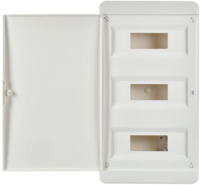 Корпус ЩРН-П-36 TEKFOR IP41 бел. дверь пластик. IEK TF5-KP13-N-36-41-K01-K01