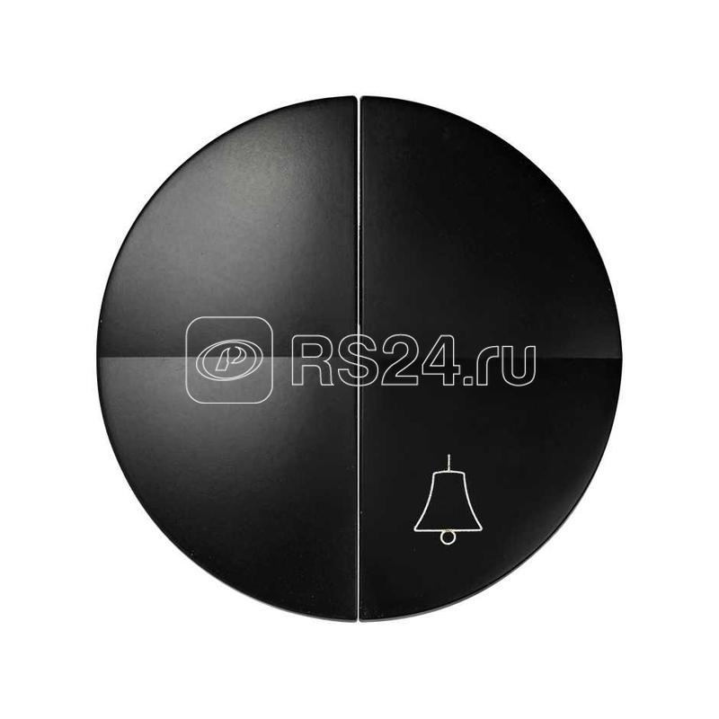 Клавиша двойная для 75301-39 Simon88 графит 88027-38