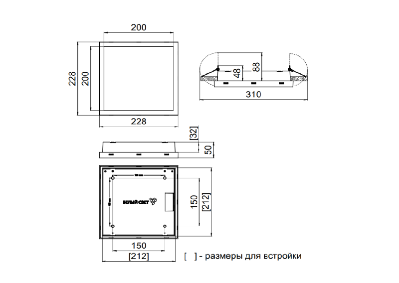 Указатель световой BS-VETERIS-81-S1-INEXI3 FELS Белый свет a22354