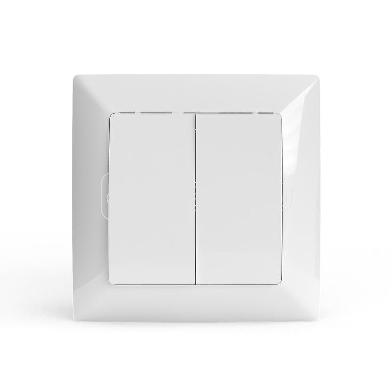 Выключатель 2-кл. СП AVA 10А IP20 в сборе бел. TOKOV LIGHT TKL-AV-V2F-C01