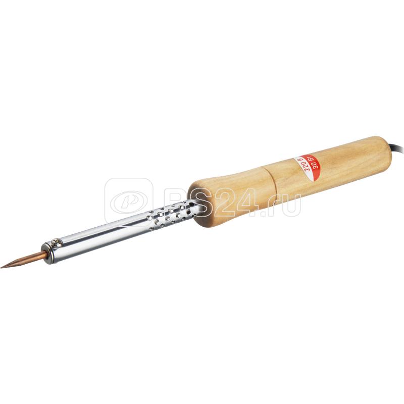 Паяльник 90 223 OSE-Pes06-30W-KP дерево; конус прямой ОНЛАЙТ 90223