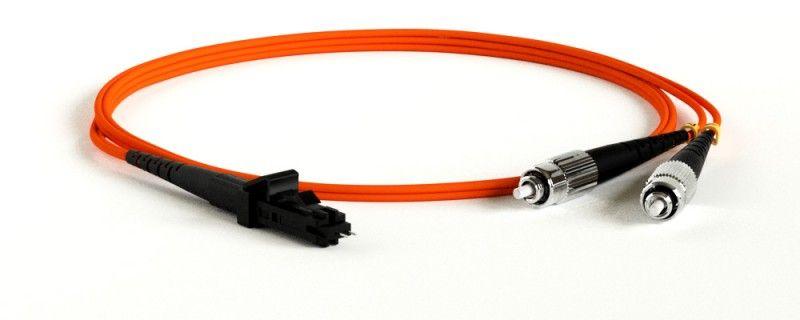 Патч-корд FC-D2-62-FC/PR-MTRJM/PR-H-3M-LSZH-OR волоконно-оптический (шнур) MM62.5/125 FC-MTRJ(папа) duplex LSZH 3м Hyperline 28318
