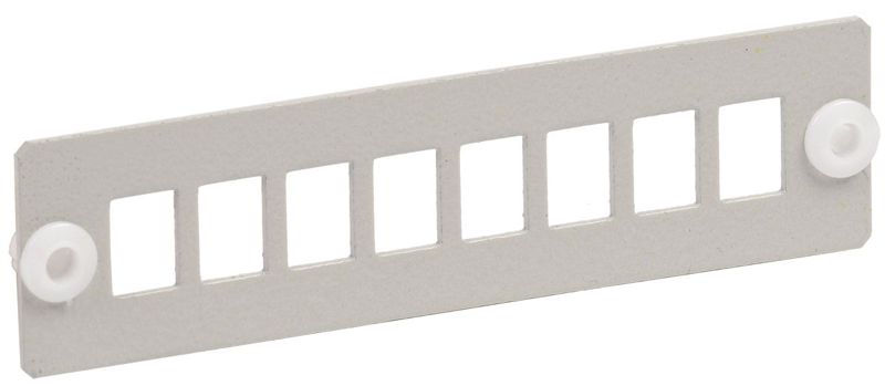 Панель для 8-ми оптических адаптеров (SC или LC-Duplex в 19дюйм кросс) ITK FOBX-P8-SC