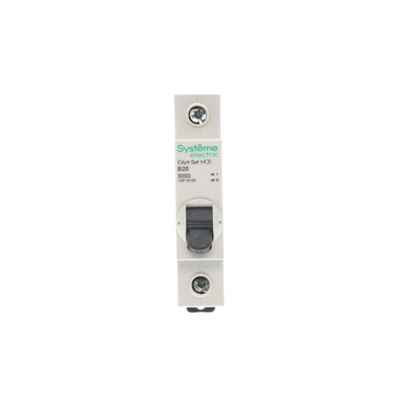 Выключатель автоматический 1п City9 Set (АВ) B 20А 6кА 230В SE C9F16120