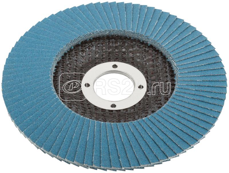Круг лепестковый торцевой циркониевый Profi Plus (80 лепестков) 125х22.2мм Р120 Cutop 72-125120