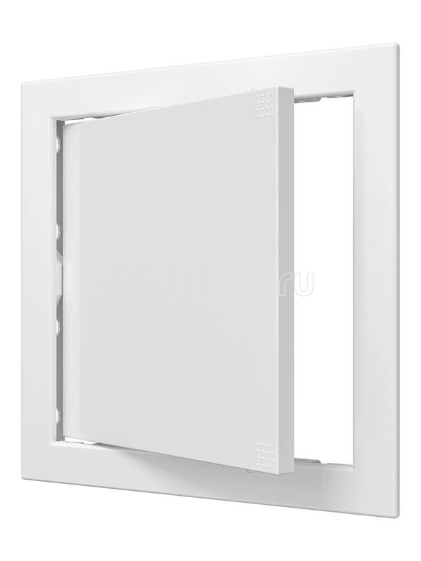 Люк-дверца ревизионный нажимной 218х218мм фланец 196х196мм AURAMAX AD2020