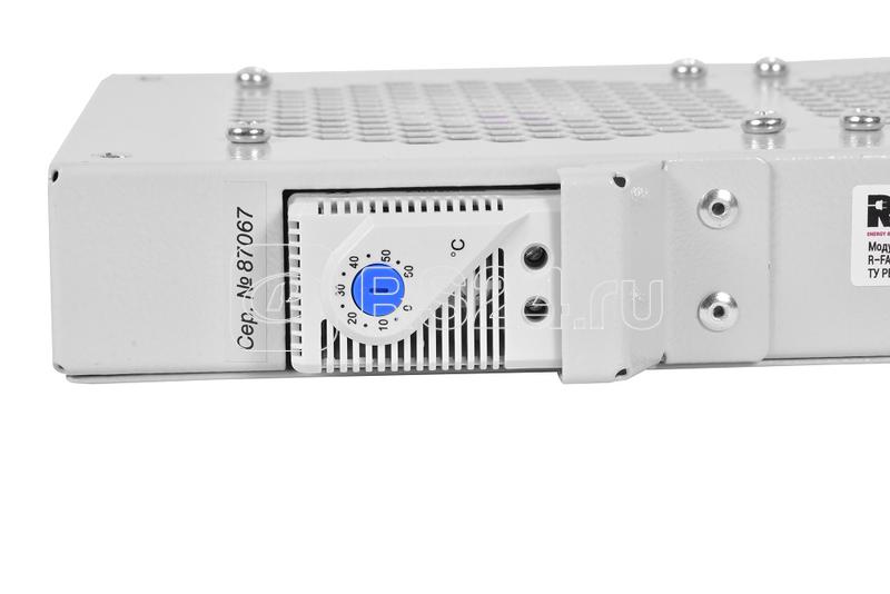 Модуль вентиляторный R-FAN-3TJ-36V-48V 3 вентилятора с термостатом сер. Rem 1500769