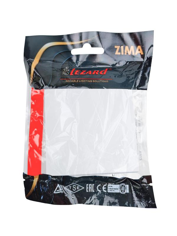 Выключатель 1-кл. СП ZIMA IP20 10А безвинт. зажим бел. LEZARD 704-0288-100QC