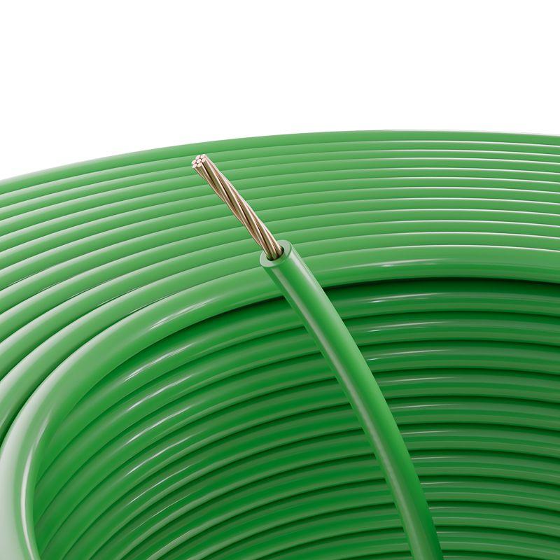 Провод ПГВА 1.5 З бухта (м) Rexant 01-6533