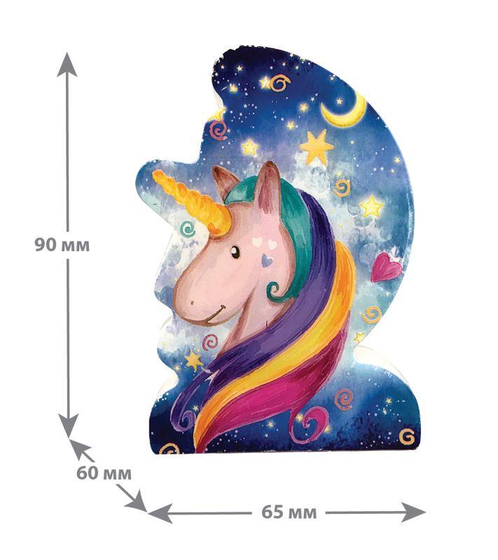 Светильник светодиодный NL-238 "Месяц" 220В ночник с выкл. син. Camelion 13813