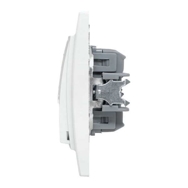 Выключатель 1-кл. СП Минск 10А IP20 с индикатором бел. Basic EKF ERV10-121-10