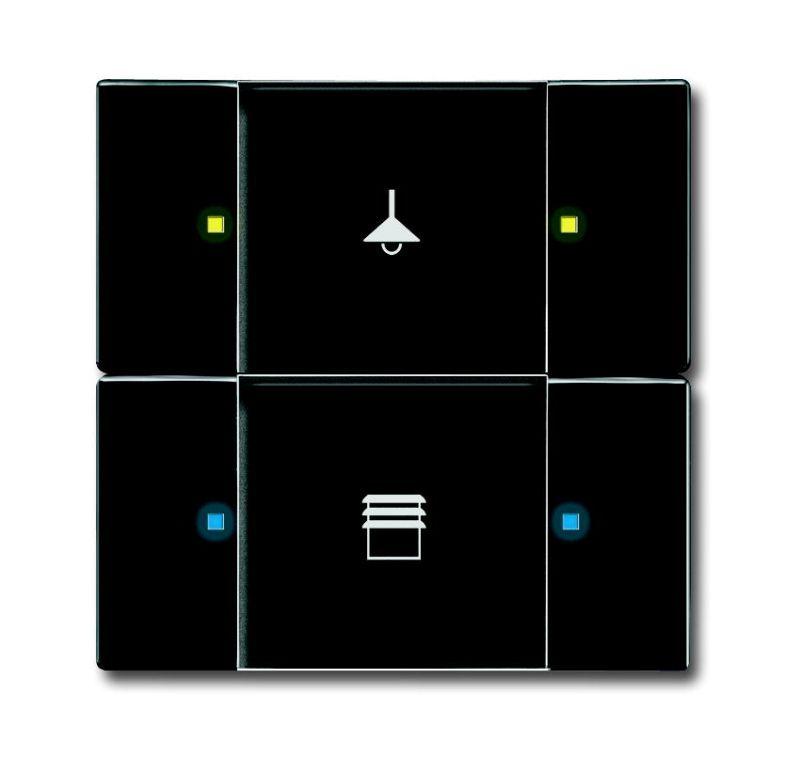 Сенсор 2/4-кл. многофункц. 6126/02-81-500 антарцит ABB 2CKA006116A0206