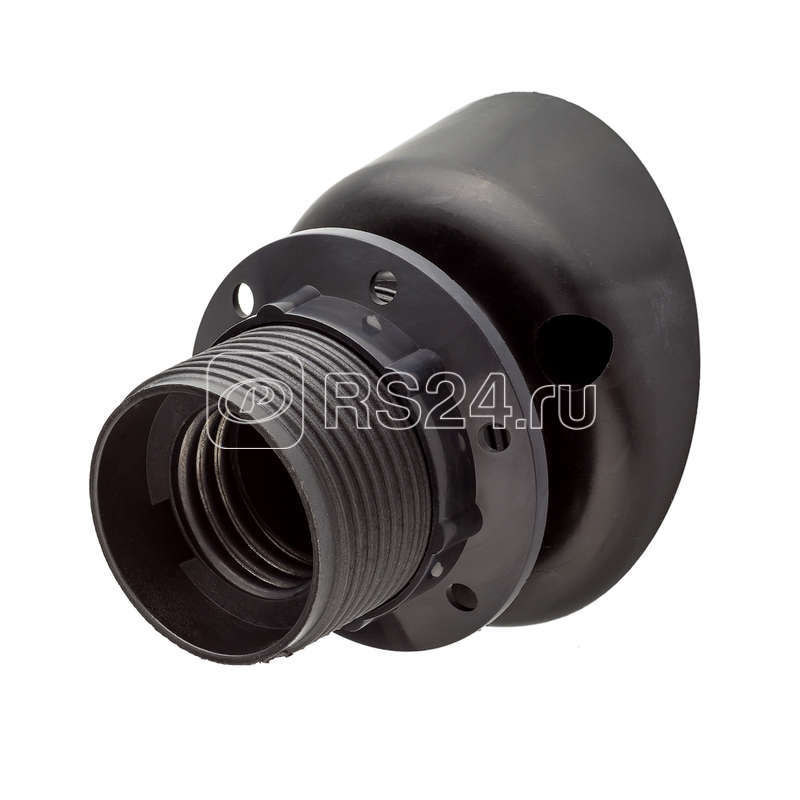 Патрон настенный E27 резьбовой черн. DUWI 24538 4