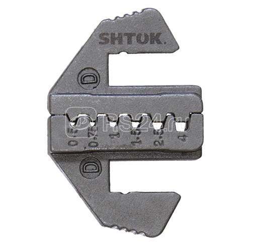 Матрица сменная для опрессовки втулочн. наконечн. (трапеция) 0.5/0.75/1.0/1.5/2.5/4.0 Тип D SHTOK 03502-07