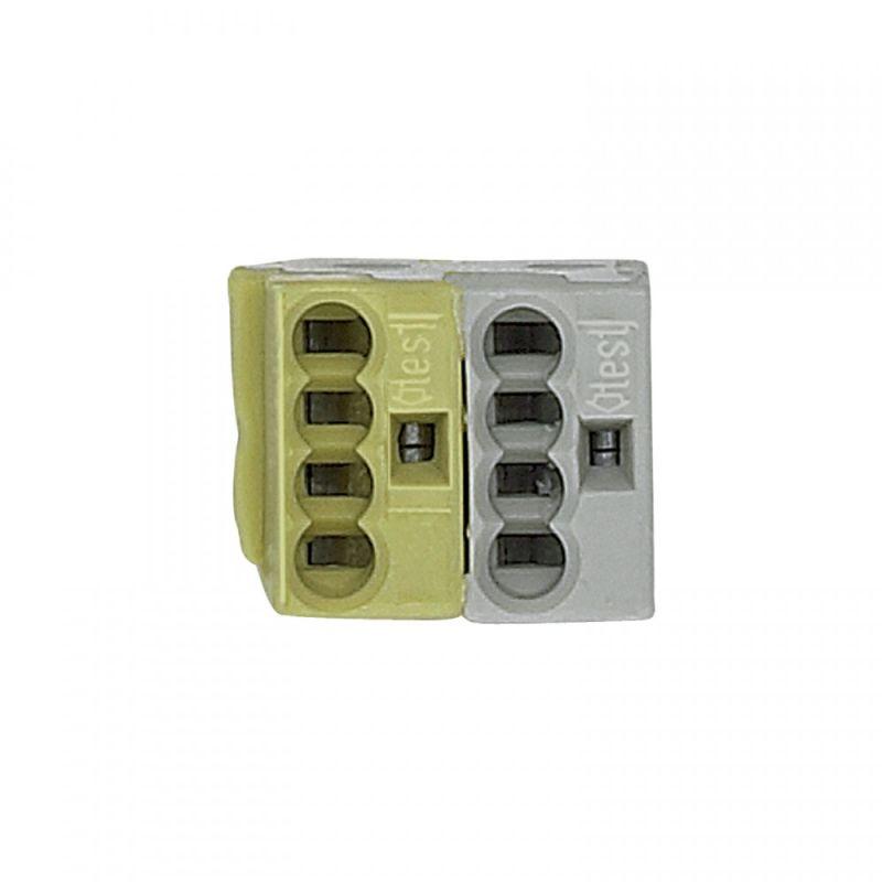 Комплект зажимов разветвит. желт./беж. (уп.50шт) SchE MTN689702