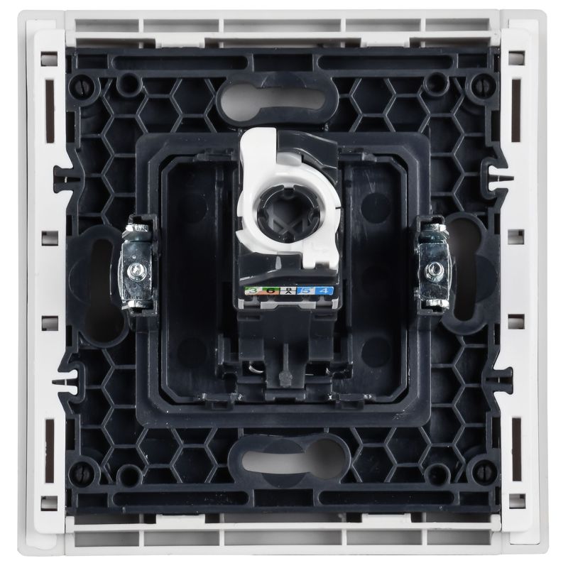 Розетка компьютерная RJ45 кат.5E FORTE&PIANO FP232 бел. IEK FP-K10-1-K01