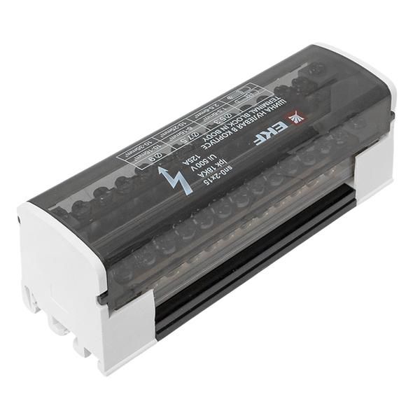 Шина нулевая в корпусе 2х15 EKF sn0-2x15