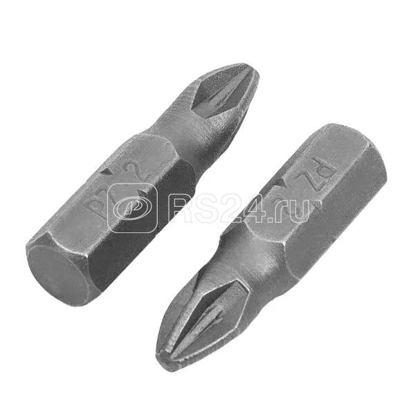 Бита "Pozidriv" РZ2 25мм (уп.2шт) ИНТЕРСКОЛ 0400.002